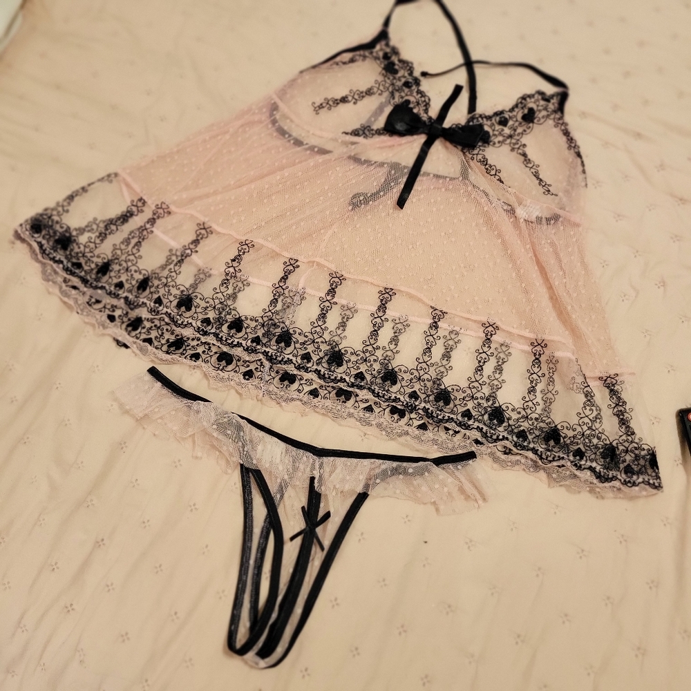 Babydoll Set - Picture 3 of 3